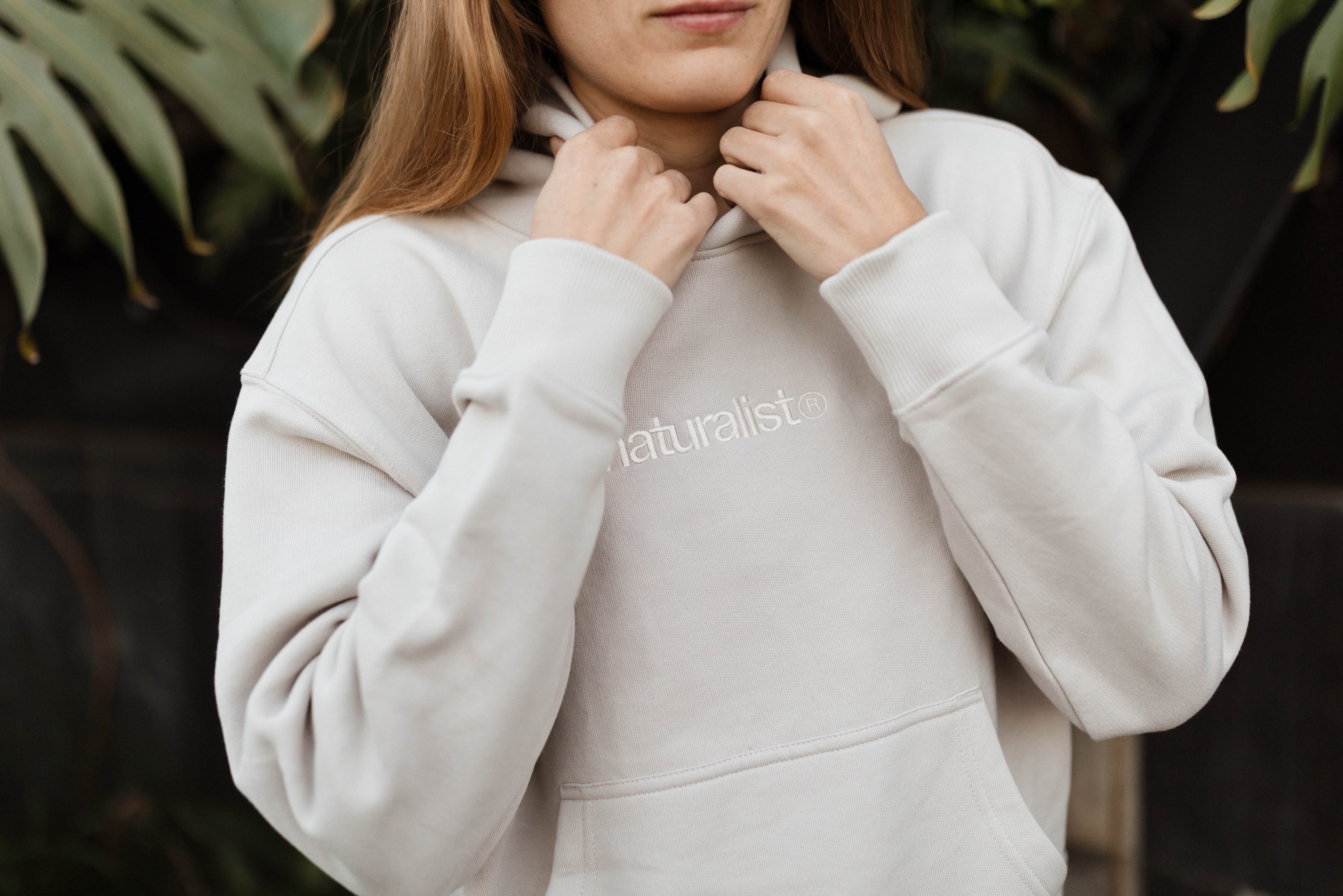 the naturalist® cropped hoodie.