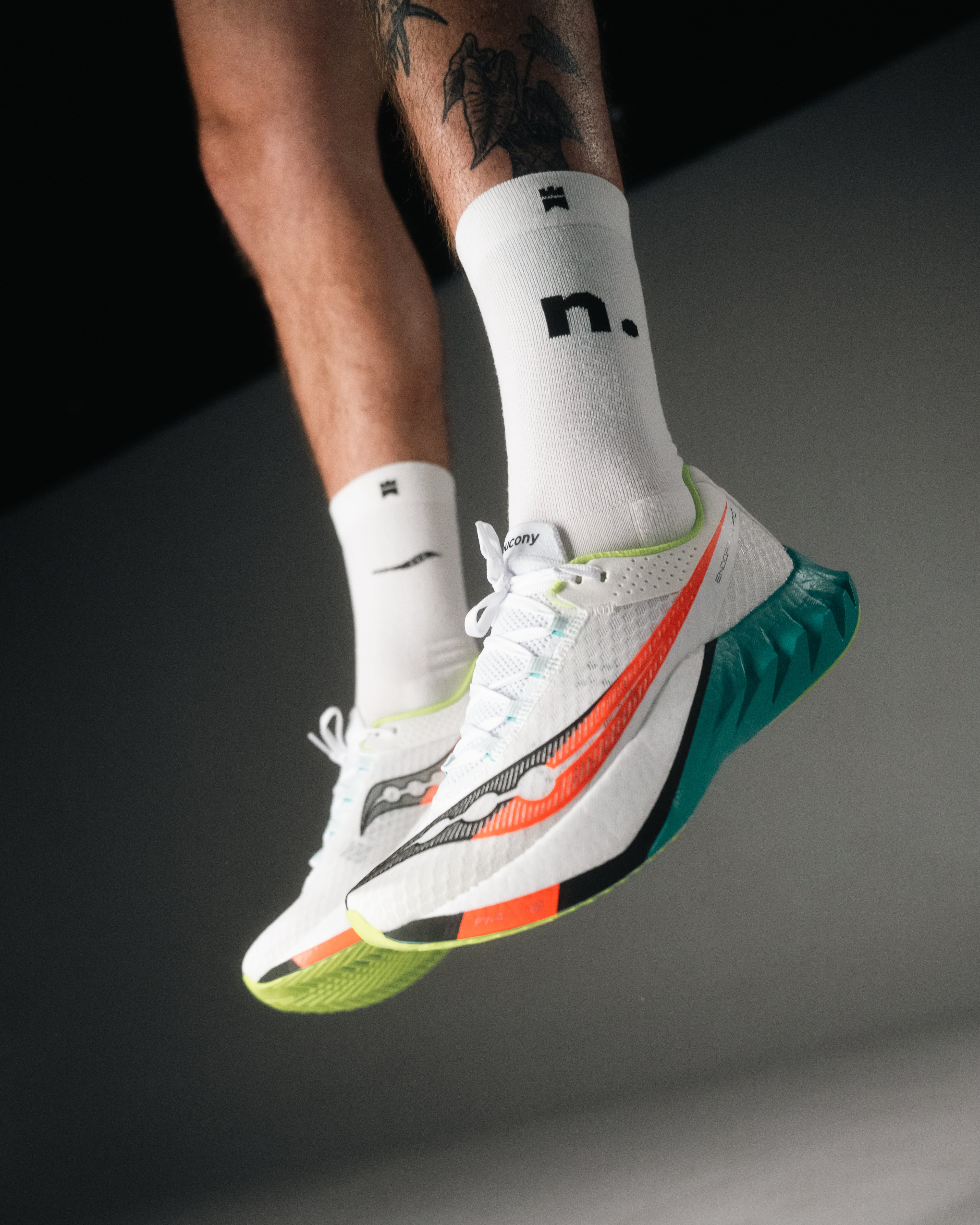 the NRC x Gilnokie crew socks