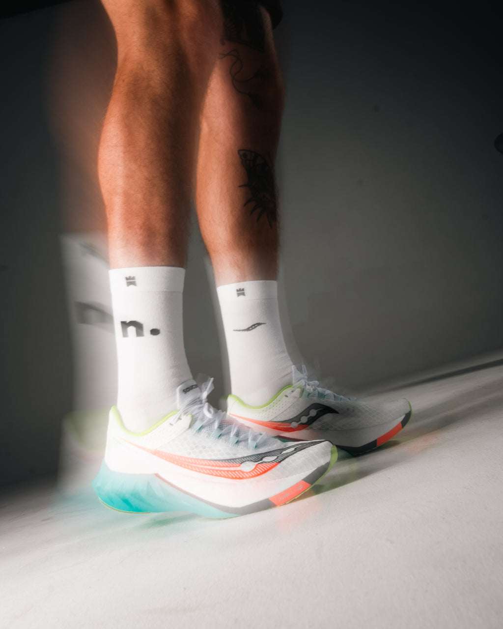the NRC x Gilnokie crew socks