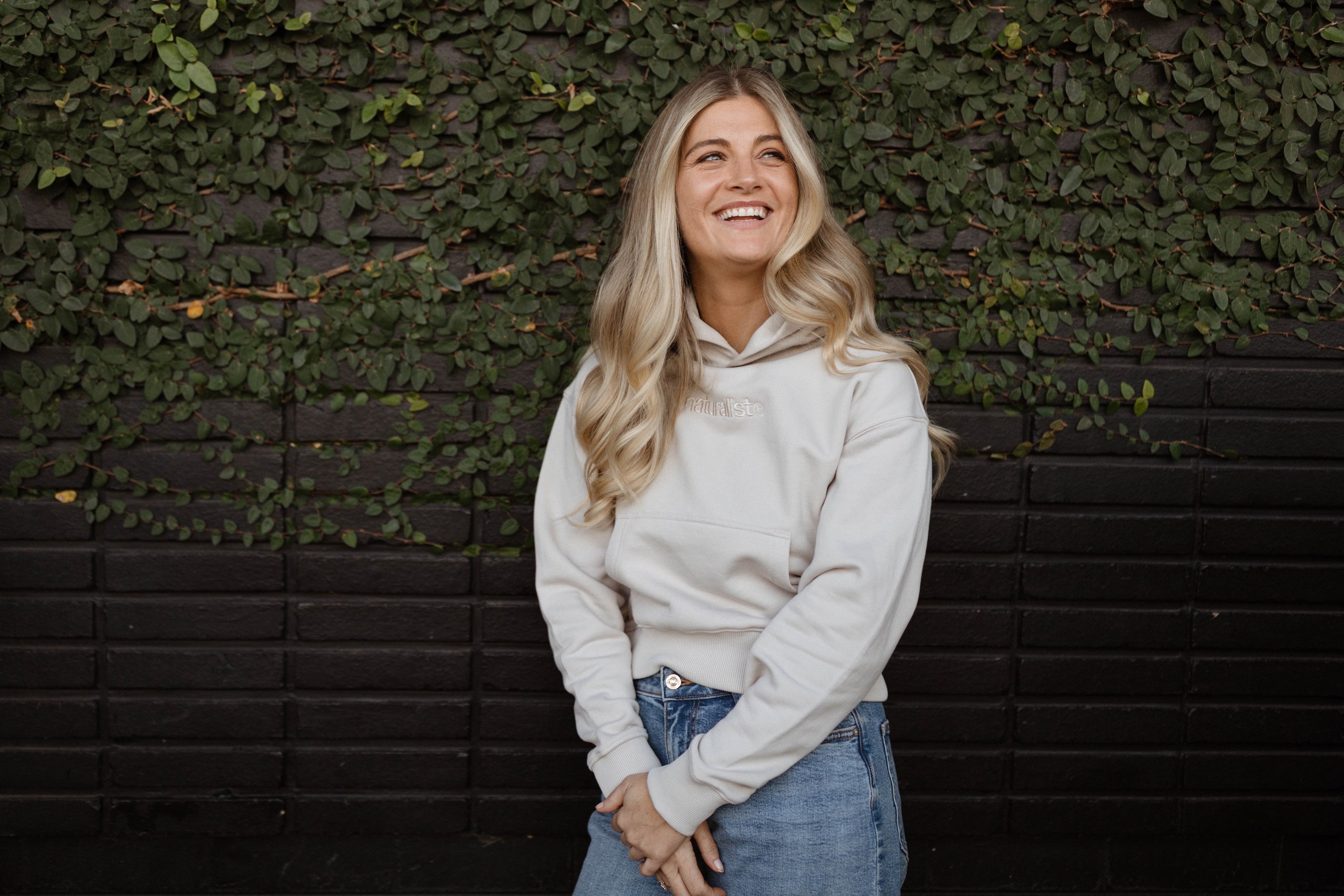the naturalist® cropped hoodie.