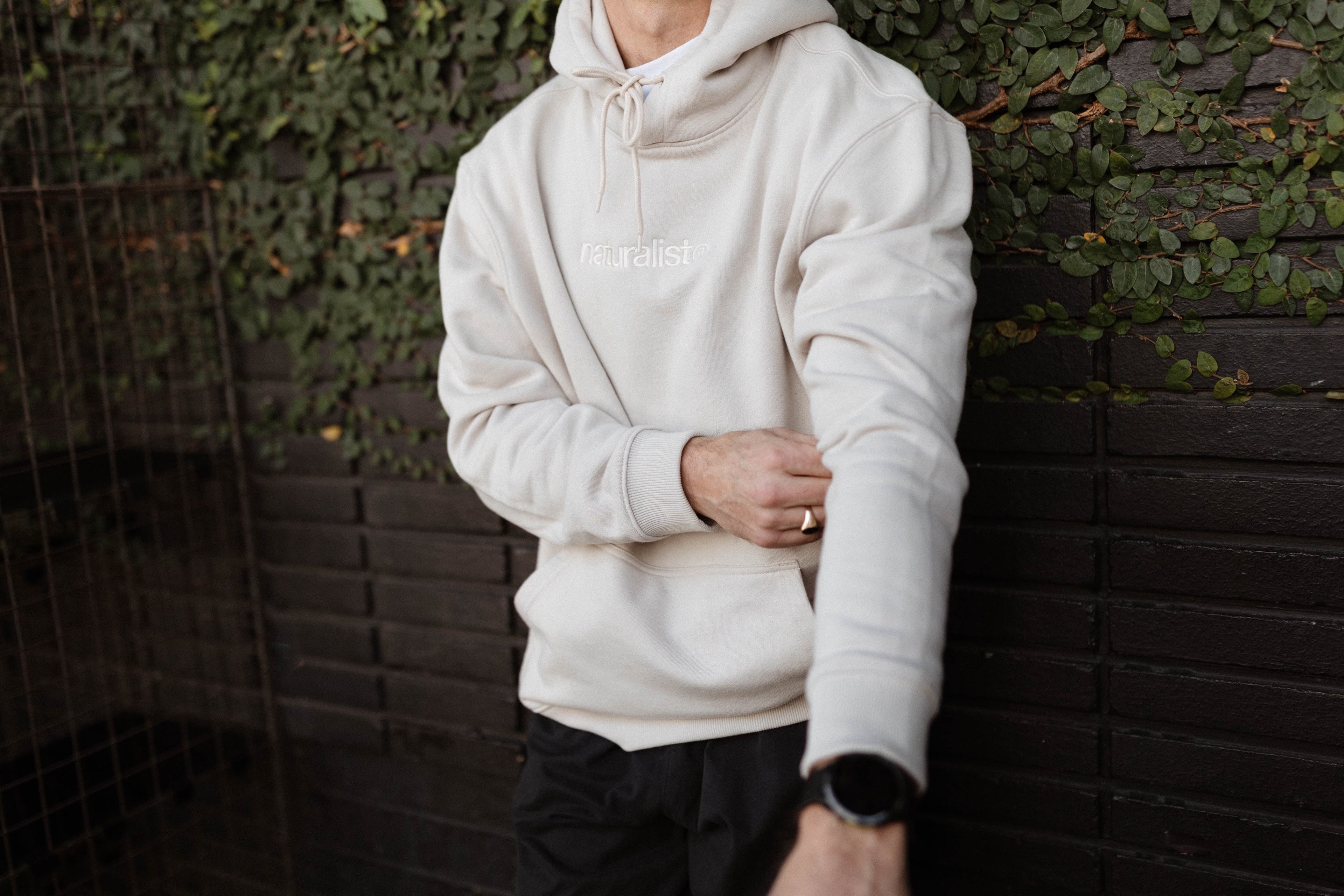 the naturalist® oversized hoodie.