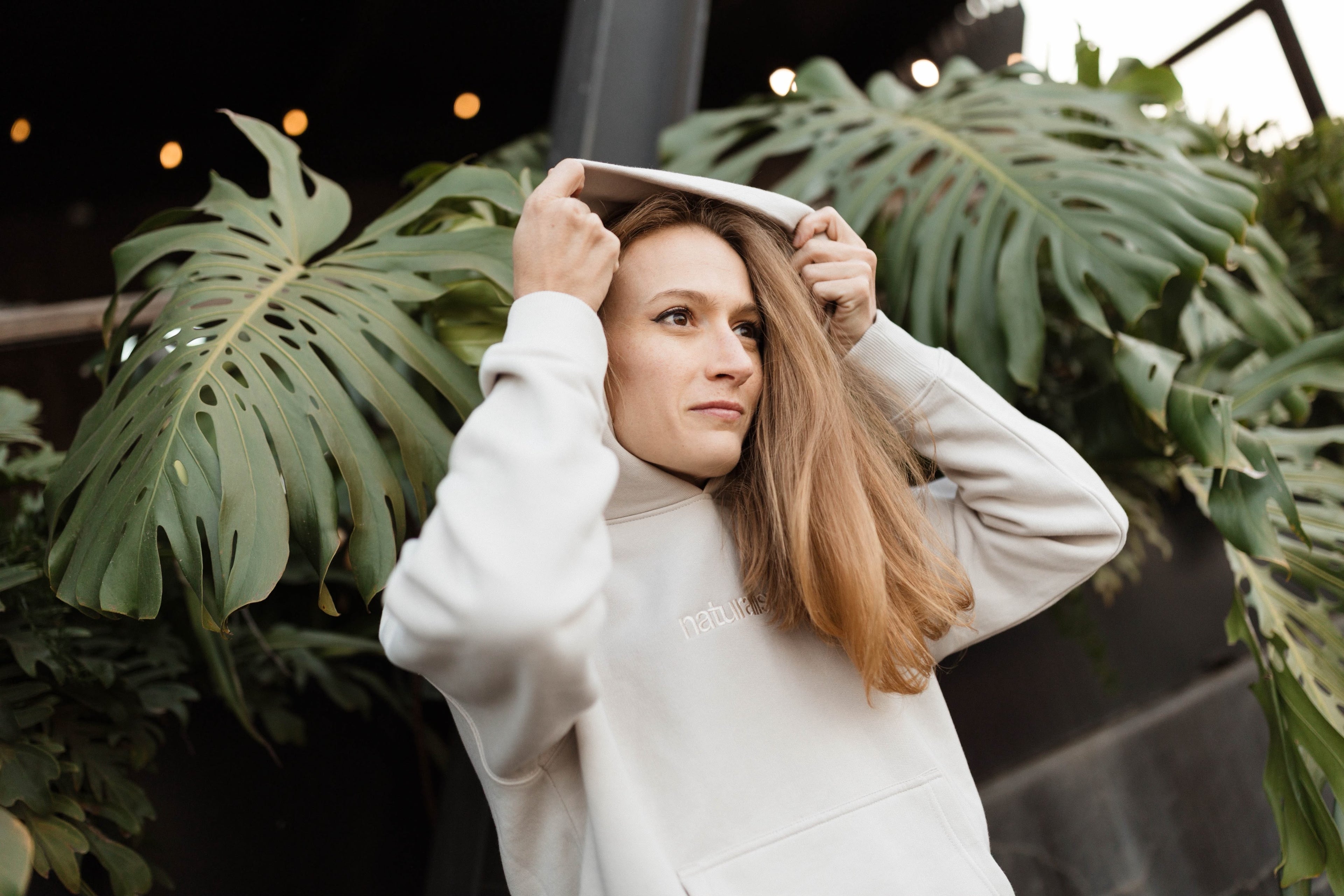the naturalist® cropped hoodie.