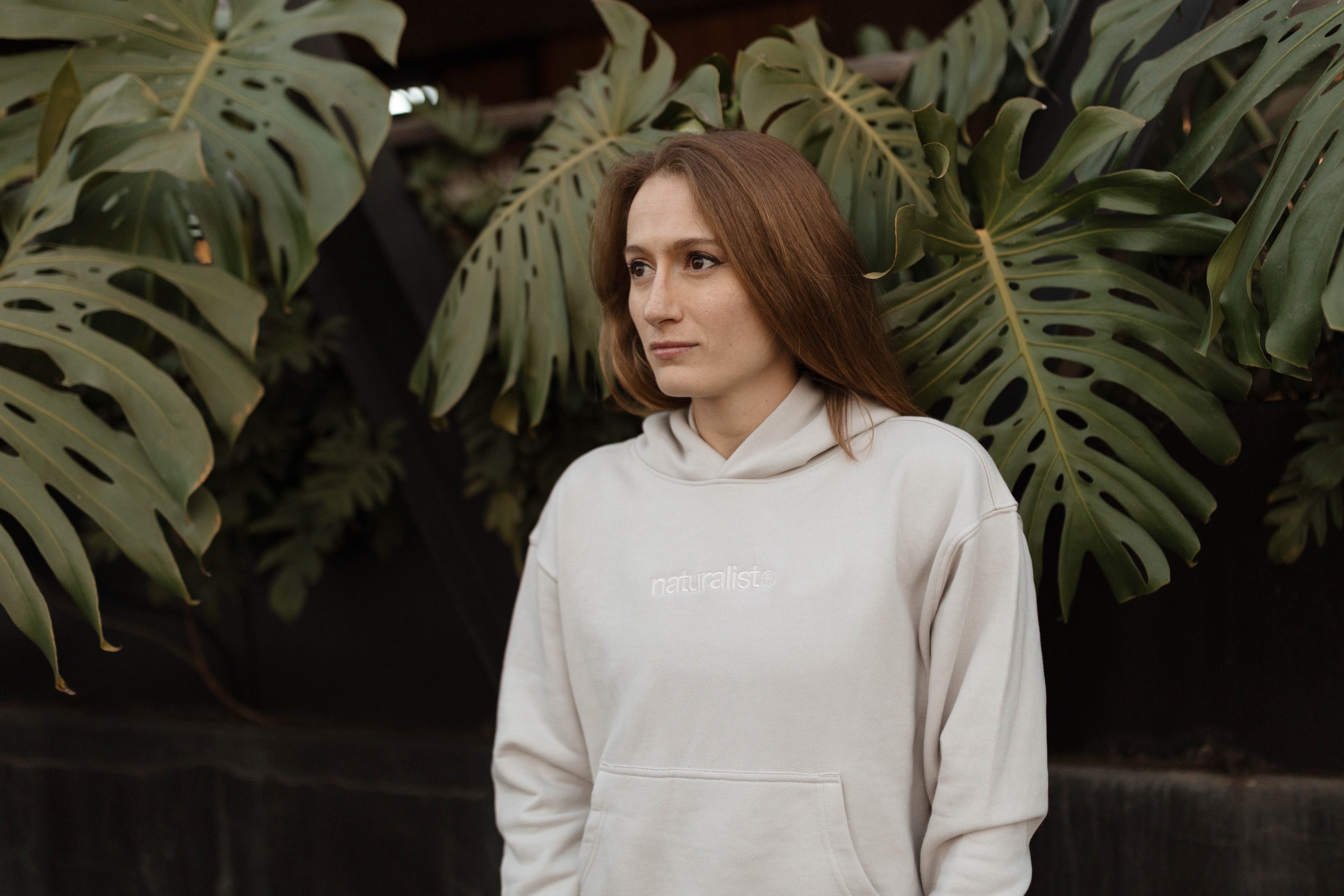 the naturalist® cropped hoodie.